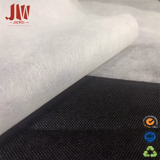 Tela no tejida de poliéster Pet/RPET Spunbond personalizada de alta calidad fabricada en China