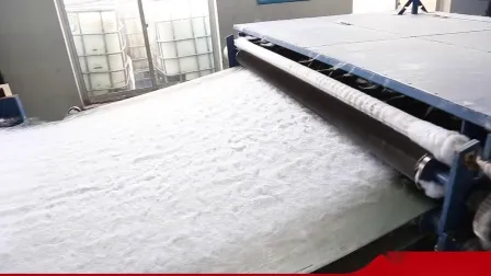 Material de rollo gigante de tela no tejida Spunlace para toallitas húmedas/secas Tejido húmedo/seco